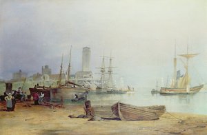 Luci basse, North Shields da Thomas Miles Richardson